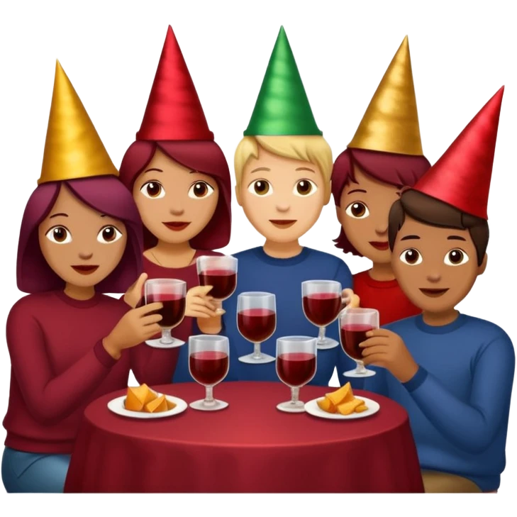 mulled wine party emoji