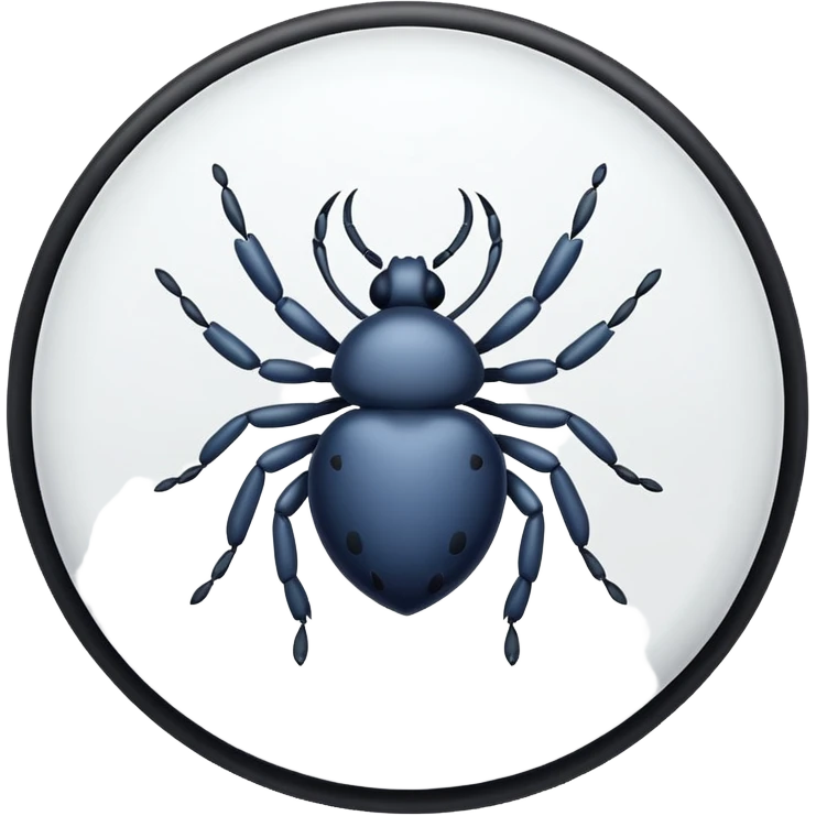 Round tick emoji