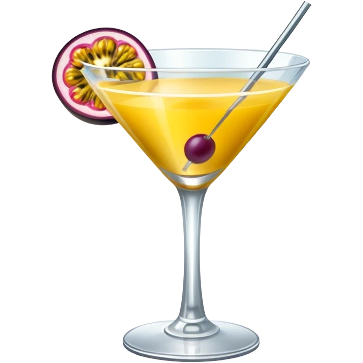 Passionfruit martini emoji