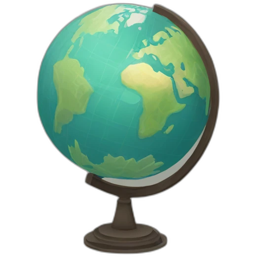 isometric-globe emoji