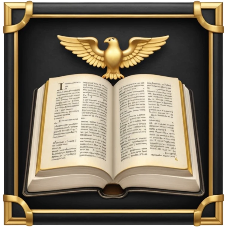open Bible emoji
