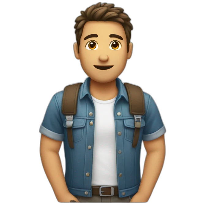 guy think abut gender emoji