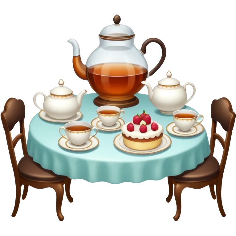 tea party emoji