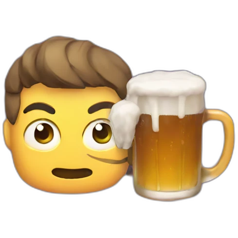 twitch and beer emoji