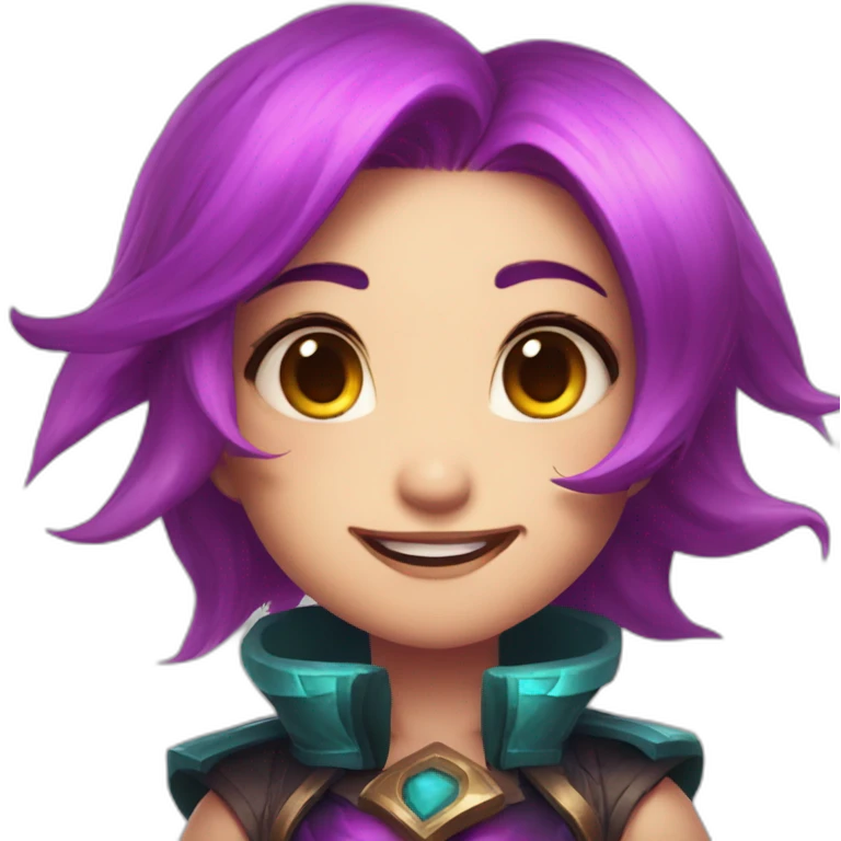 Jinx in League of Legends emoji