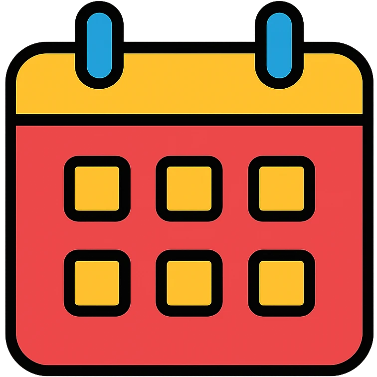 A calendar icon emoji