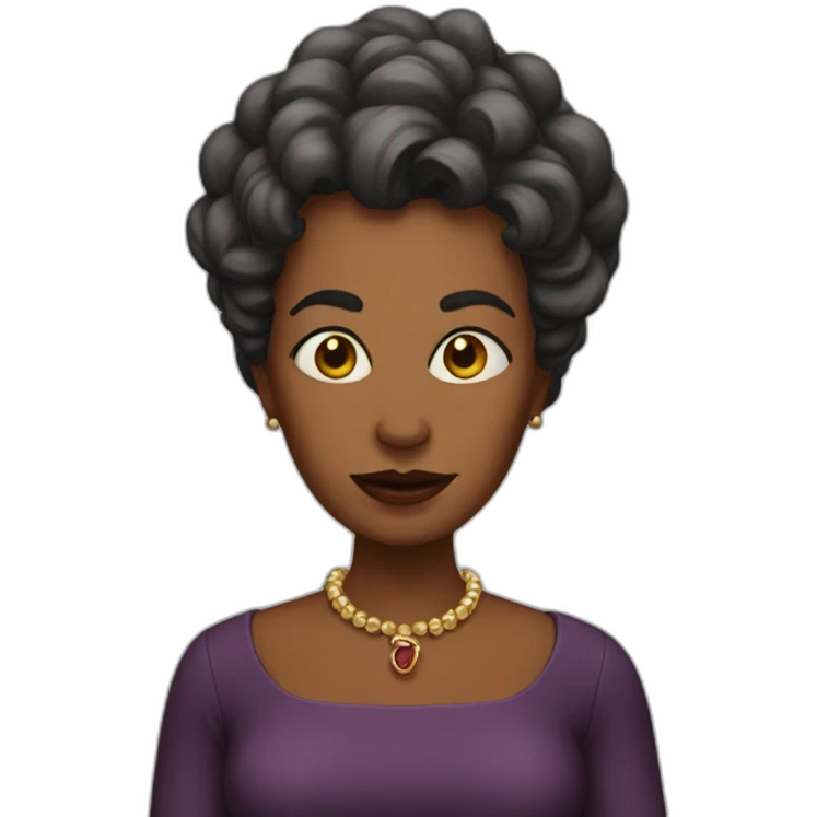 Hell lady emoji