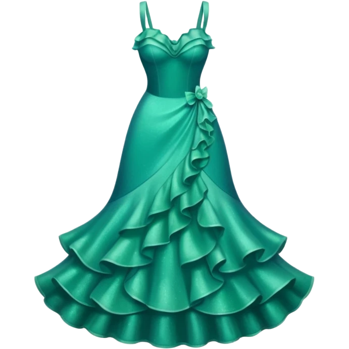 Human Ariel’s dress emoji