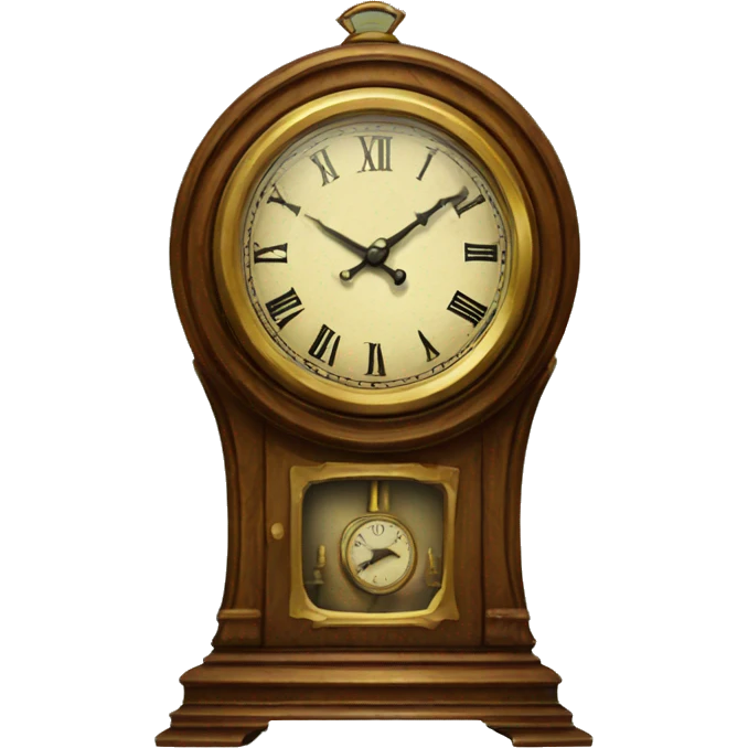 vintage clock emoji