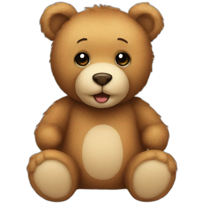 teddy bear emoji