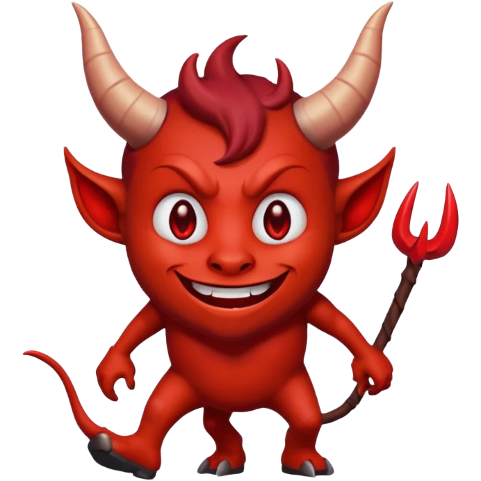 I need a devil walking the edge emoji emoji