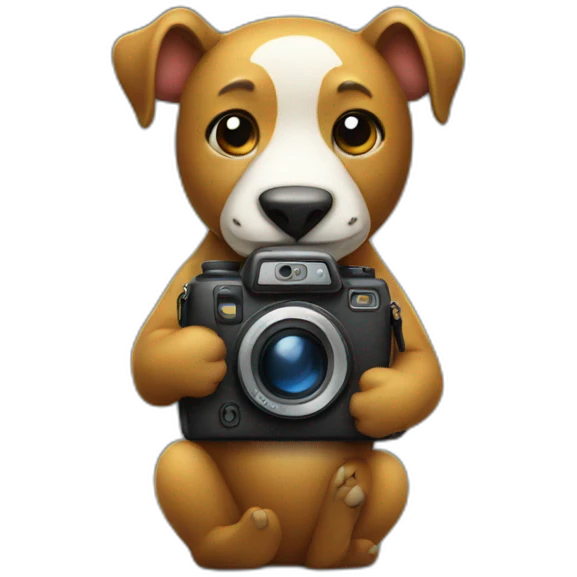 animal with a camera  emoji