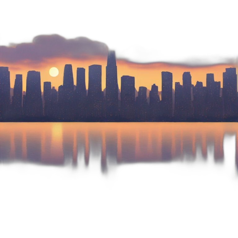 breathtaking-city-sunset emoji
