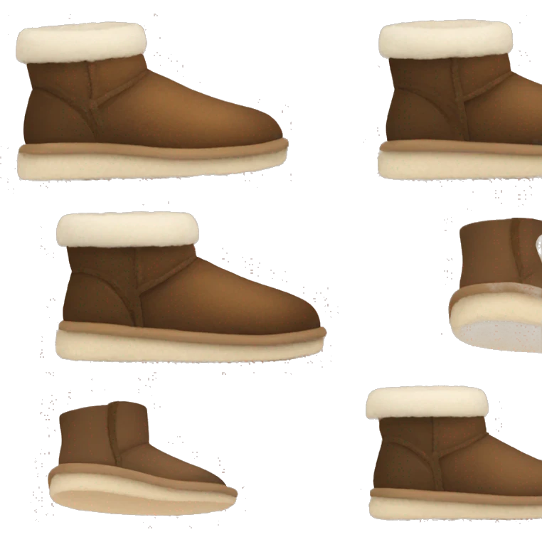 UGG slippers emoji