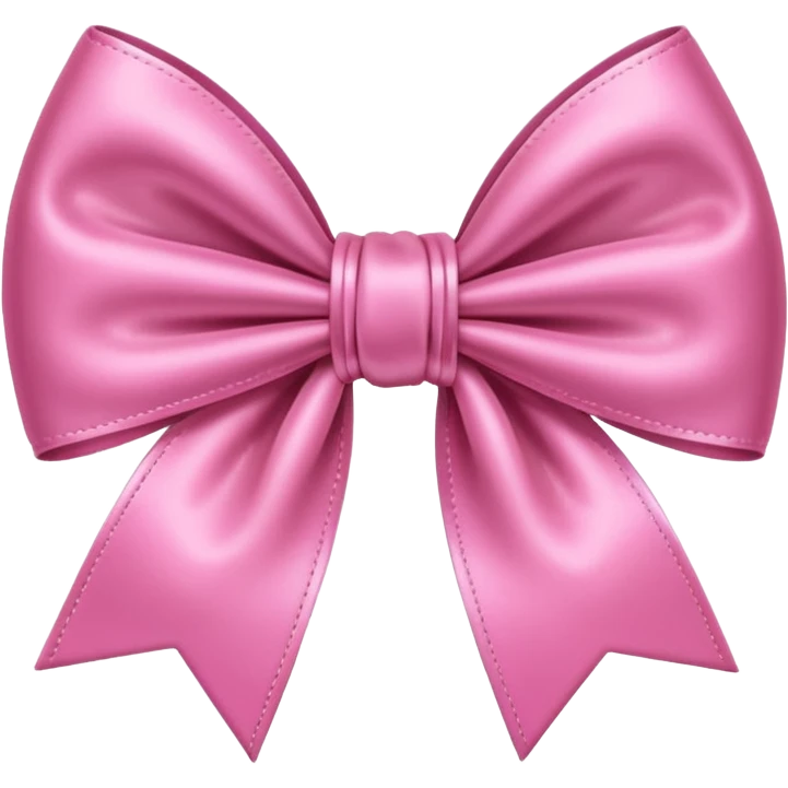 Pink bow emoji