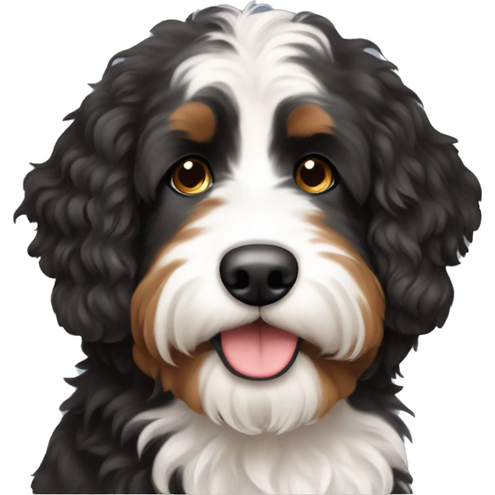 Bernedoodle emoji