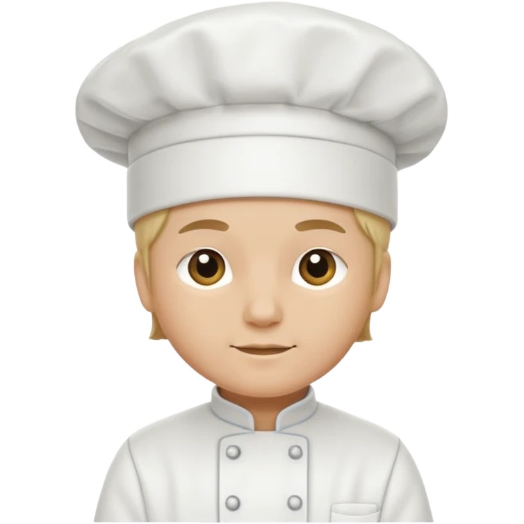 white chefhat emoji
