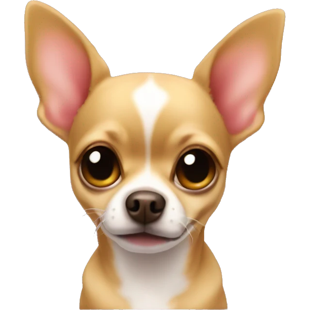 Chihuahua in heart emoji