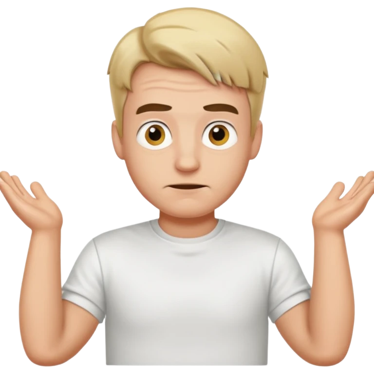 german guy shrug emoji