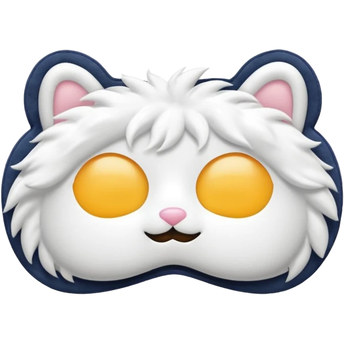 fluffy sleep mask emoji