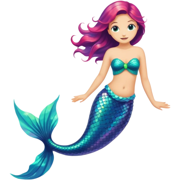 Mermaid tail emoji