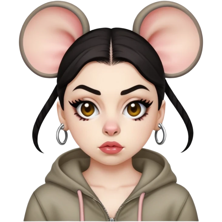 brat girl summer charli xcx rat emoji