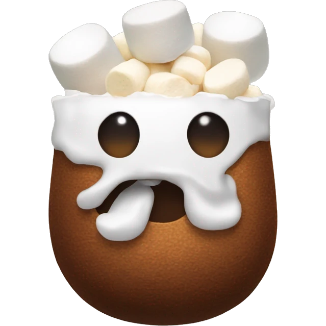 Coco with marshmallows emoji