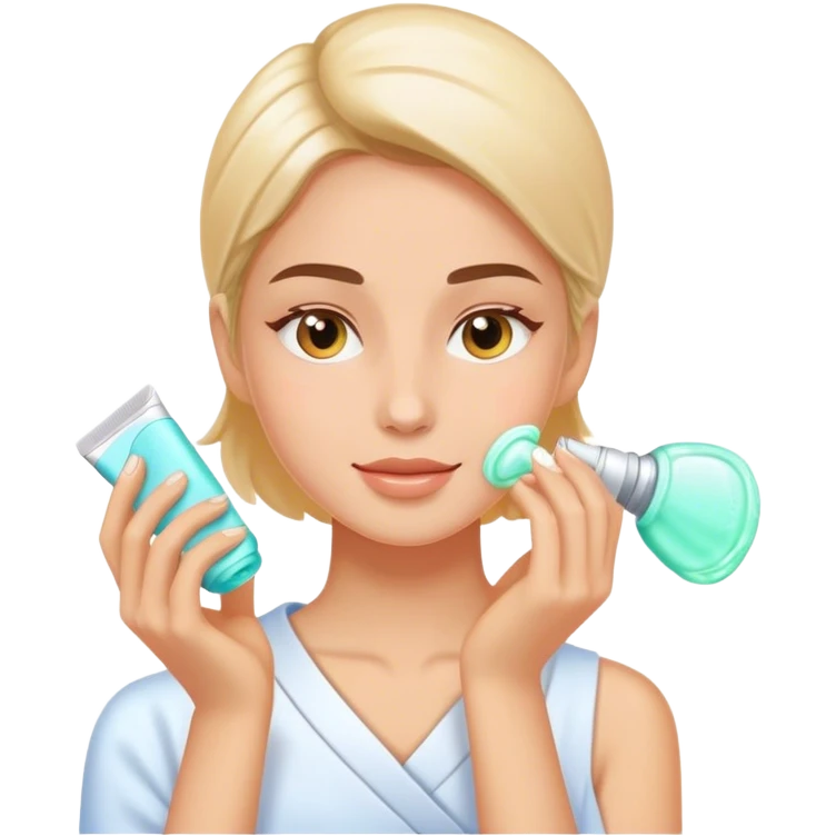 Skincare night emoji