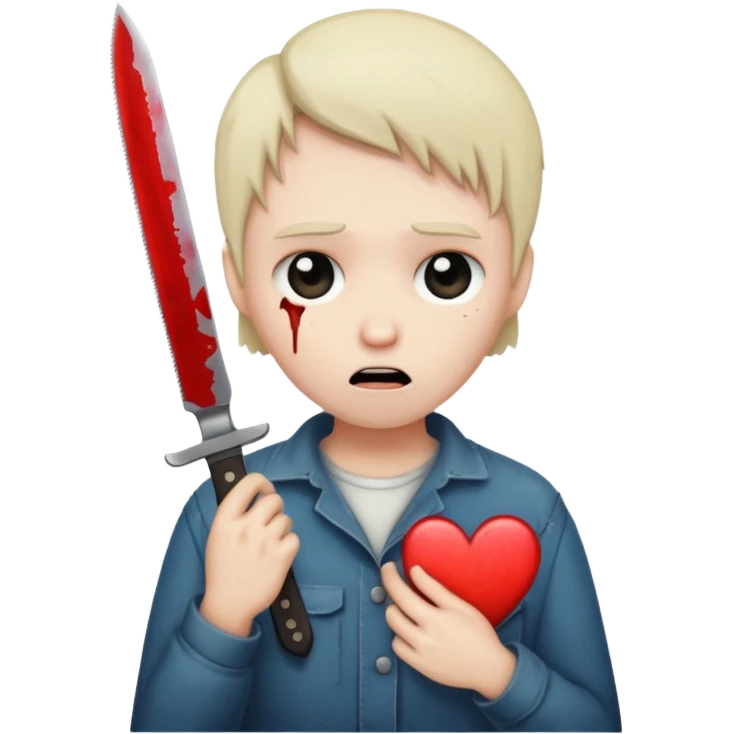 Knife to my heart  emoji
