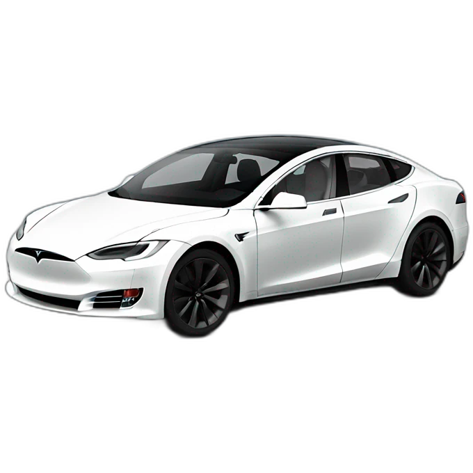 Tesla car Crossovertuna emoji