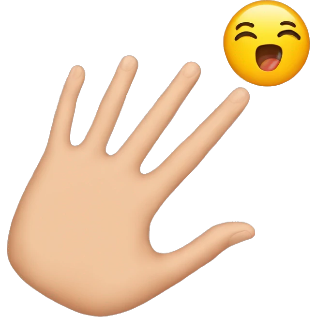 little to ring finger emoji emoji