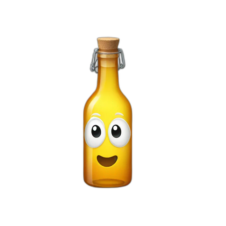 glass bottle emoji