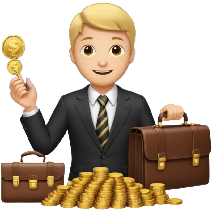 create an emoji  related to trader emoji