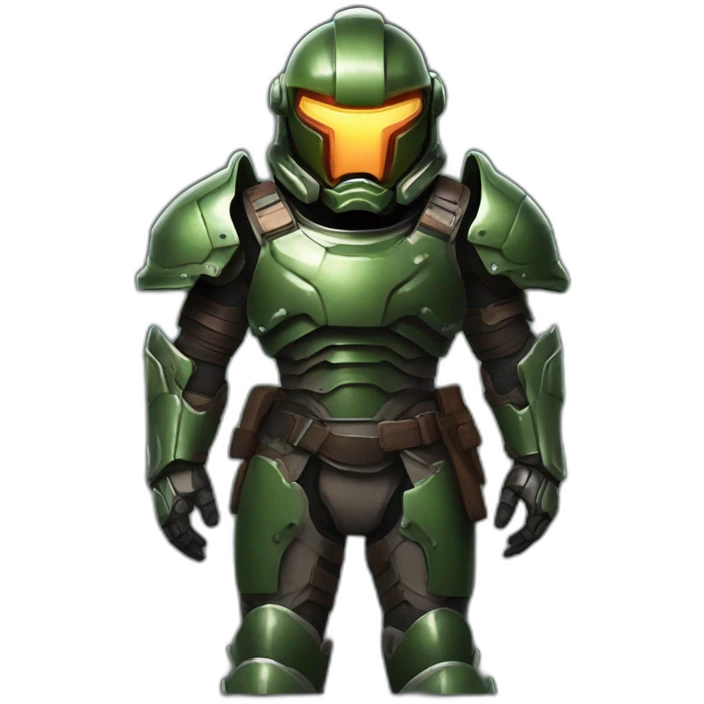 Full armor Doom slayer emoji