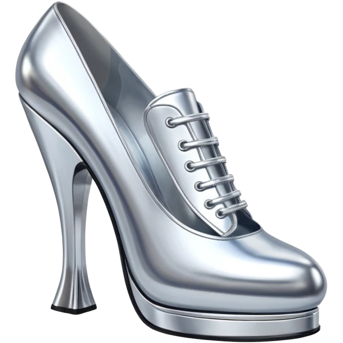 thierry mugler style spam can art shoe sculpture  emoji