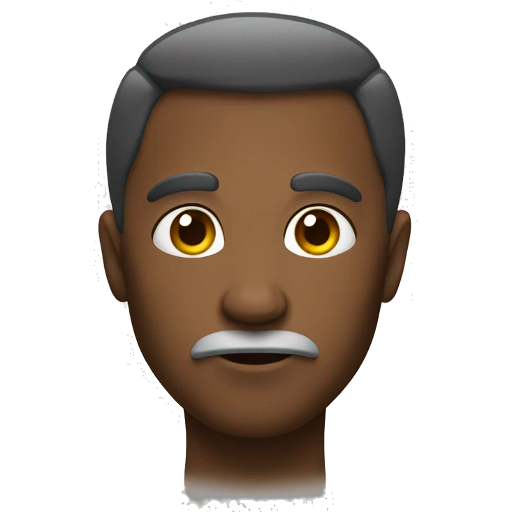 determined face emoji