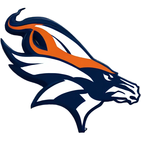 Denver Broncos logo emoji
