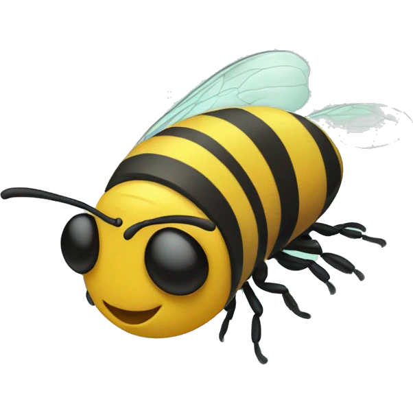 Swimming bee  emoji