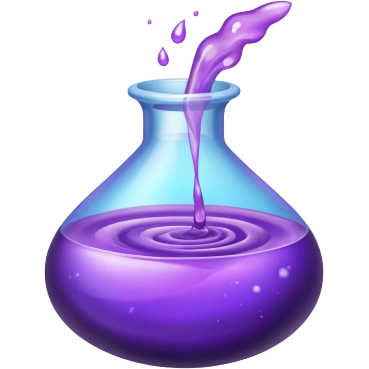 purple potion emoji