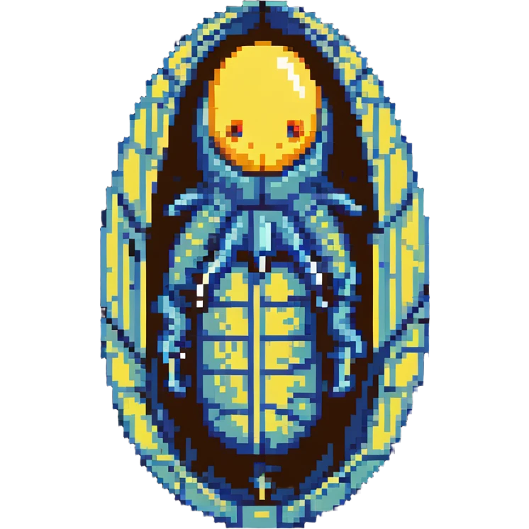 MRI parasitic embryo, digital, fetal small shape, eerie, horror, pupa, crystalis, in-utero, sea-life, siphonophore, polyp, Cnidaria, within egg, metamorphosis emoji