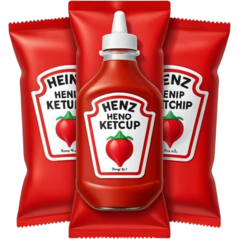 Heinz Ketchup Sachets 10ml emoji