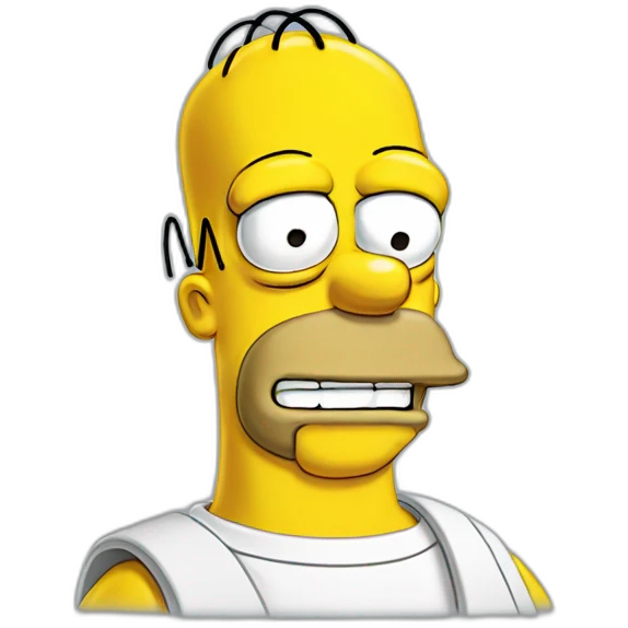 Homer simpson emoji