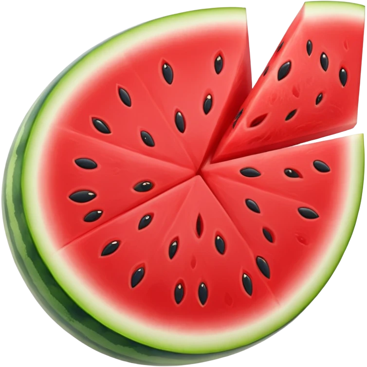 juicy watermelon slice emoji