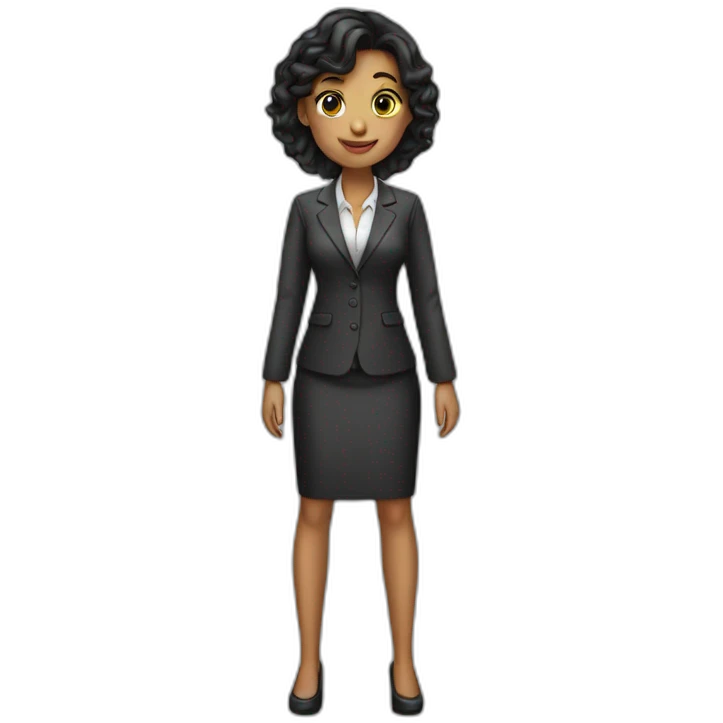 bussines girl emoji
