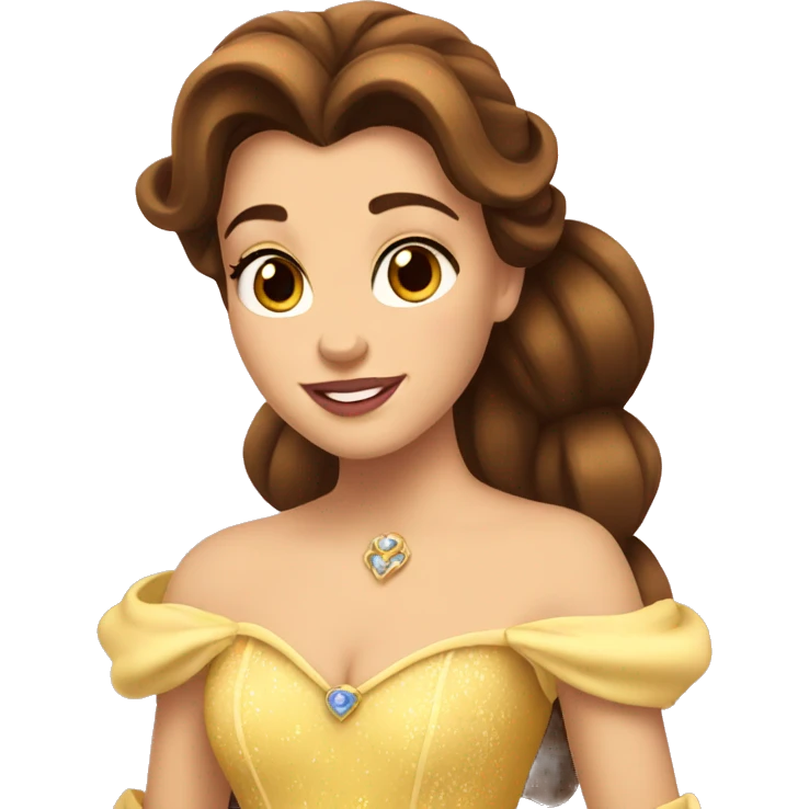 Princess belle emoji