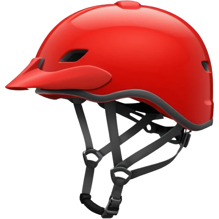 Red Bicycle Helmet emoji