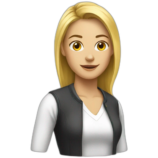 girl coach emoji