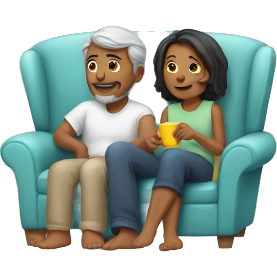 parents relaxing emoji