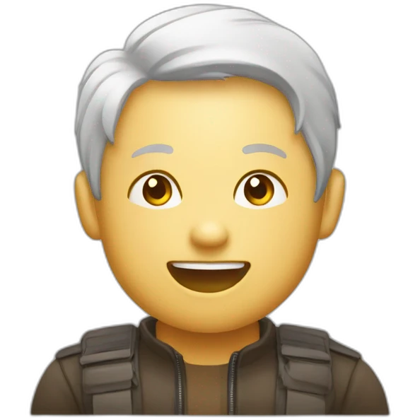 Design an emoji that represents the action of buying cryptocurrency. The emoji should convey a sense of excitement, growth, and financial transactions related to purchasing digital assets.  emoji