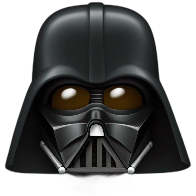 Dark Vador qui pleure emoji